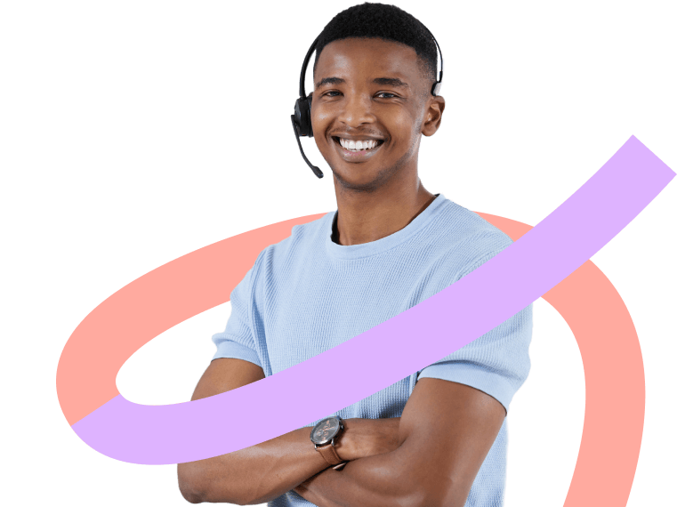 Male Answering Service Agent