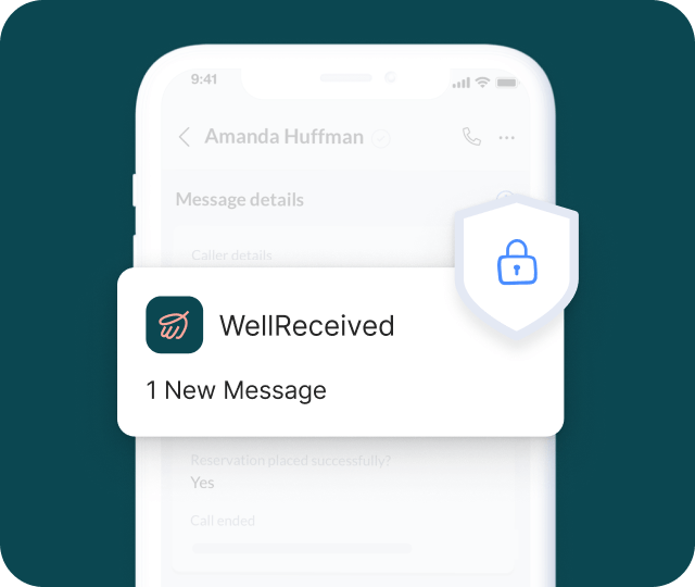 Notification mobile screen